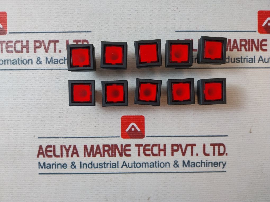 Schlegel Qxjt-rt Push Button Head With Light-red 96309