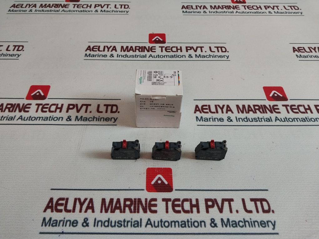 Lot Of 10X Schneider Electric Zbe-102 Contact Block 240V