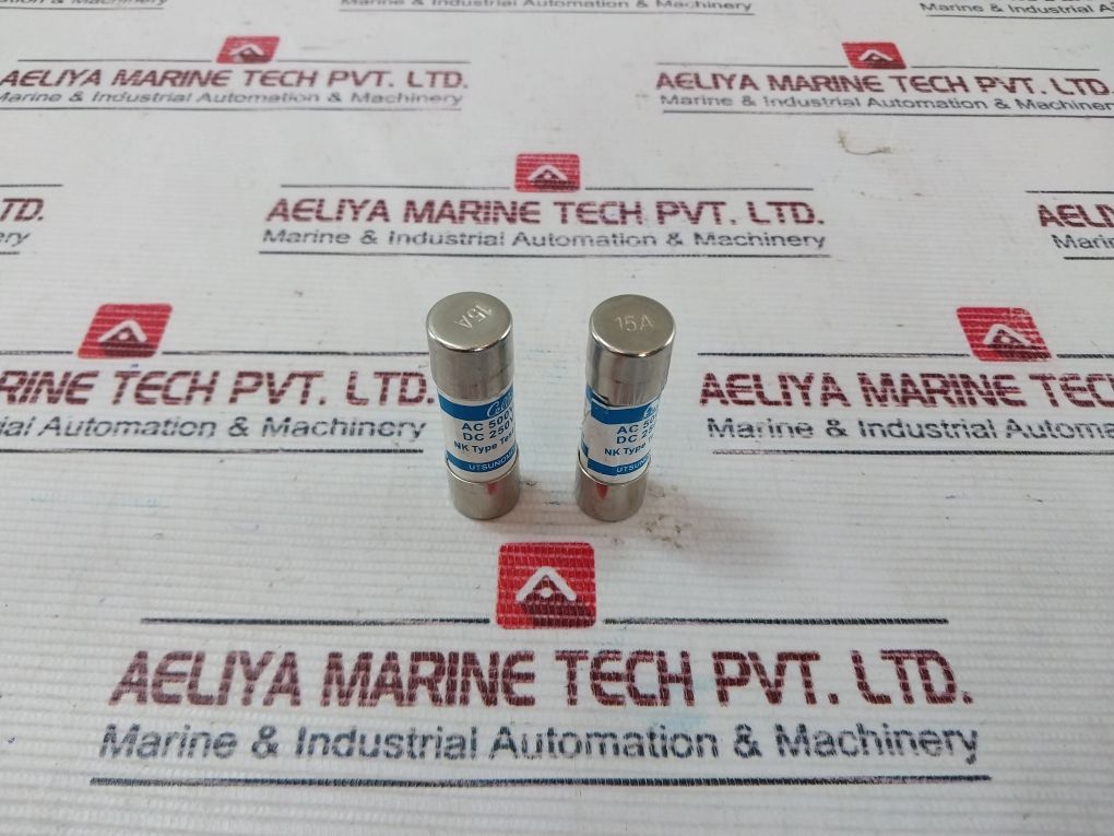 Lot Of 10X Utsunomiya Electric Uc1 Cello-lite Fuse 15A