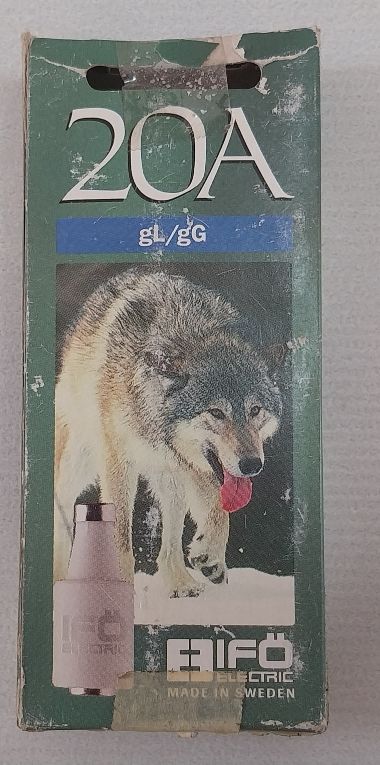 Lot Of 11X Ifo Electric 478220 Diazed Fuse Cartridge Gl/Gg 20A 500V