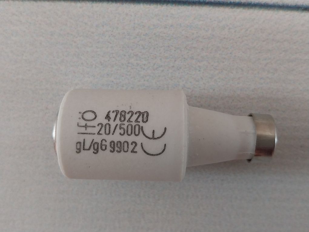 Lot Of 11X Ifo Electric 478220 Diazed Fuse Cartridge Gl/Gg 20A 500V