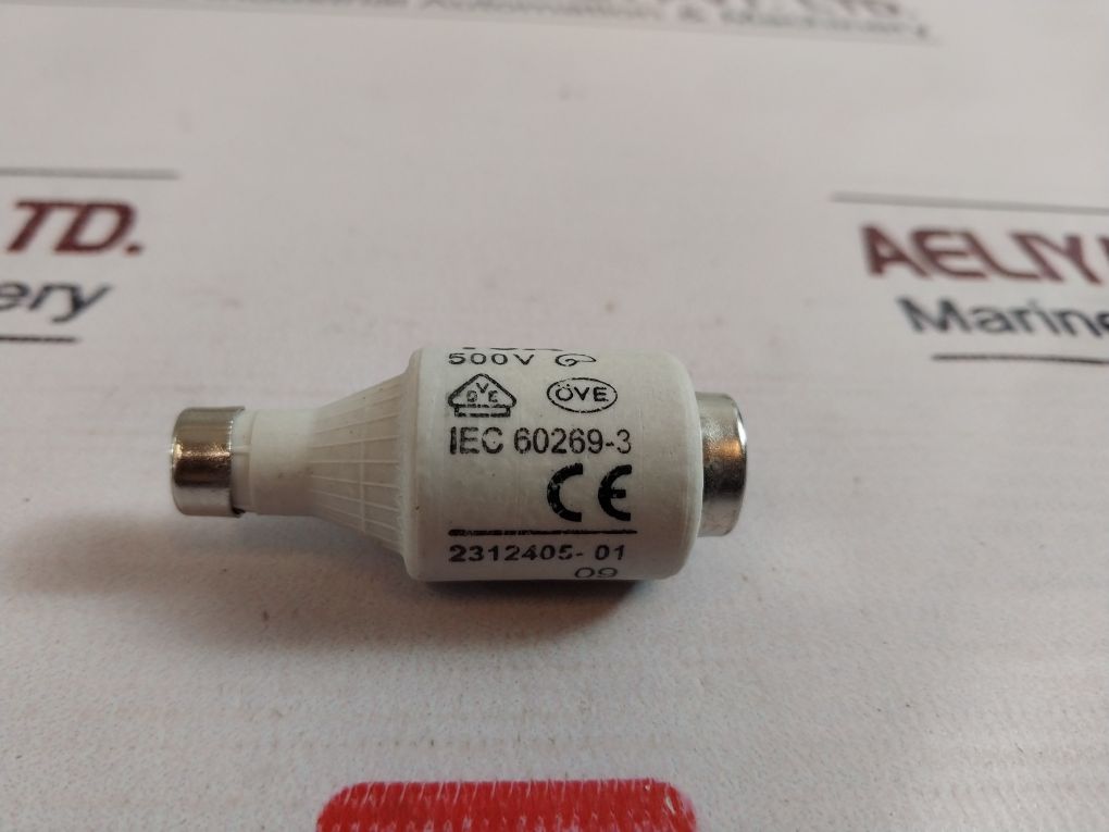 Lot Of 12X Eti 2312405-01 Fuse Links Gg 16A 500V