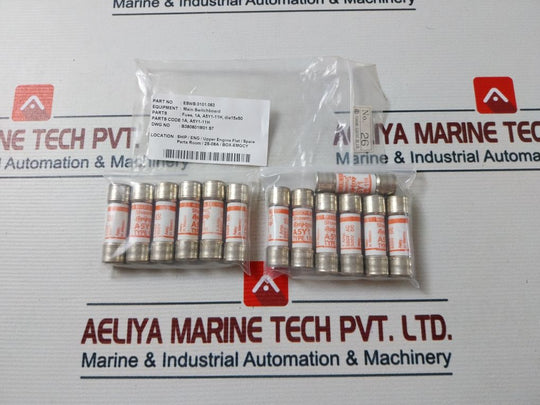 Lot Of 13X Gould Shawmut A5Y1 Fuse A5Y1-11H 1Amp