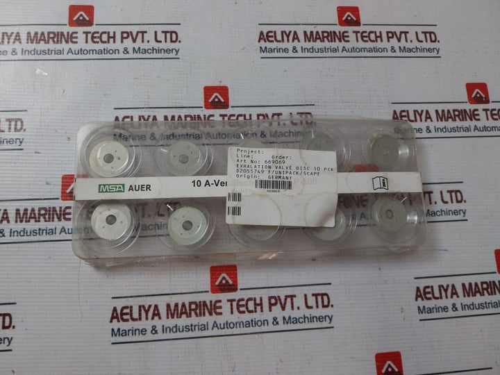 Lot Of 14X Msa 3S P-500 Exhalation Valve Disc D2055749
