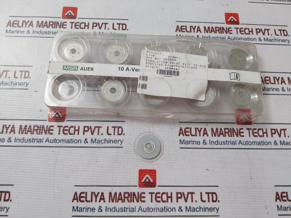 Lot Of 14X Msa 3S P-500 Exhalation Valve Disc D2055749