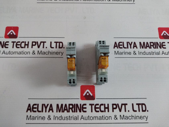 Lot Of 15X Wago 788-101 Socket With 40.51 Relay 10A 250V~