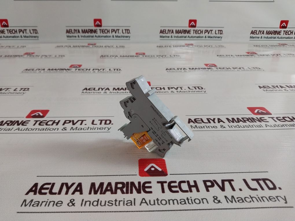 Lot Of 15X Wago 788-101 Socket With 40.51 Relay 10A 250V~