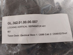 Lot Of 16X Igus 401 Locking Vertical Separator