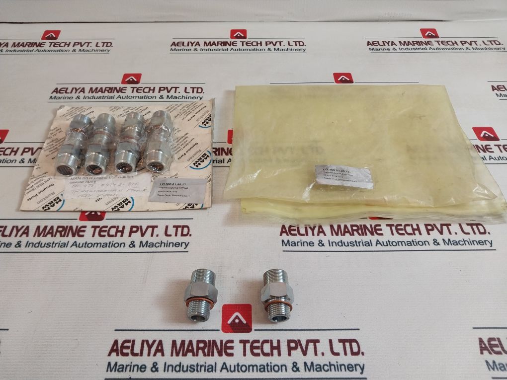 Lot Of 18X Man B&W 80-475-04143-810 Thermocouple Fitting
