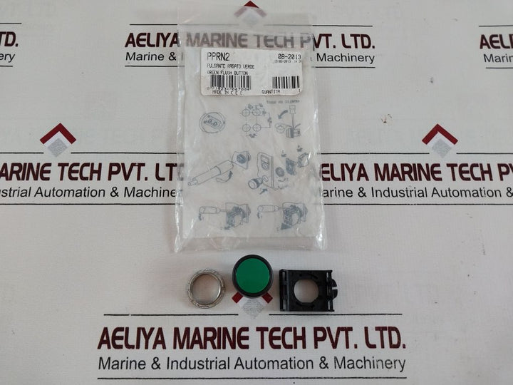 Lot Of 19X Pprn2 Green Flush Button