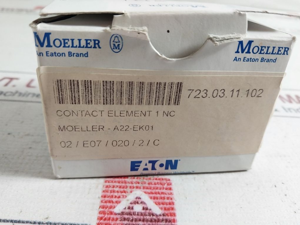 Lot Of 20X Moeller A22-ek01 Switch Contact Block