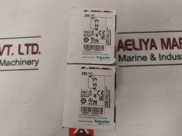 Lot Of 20X Schneider Electric Zbe-101 Contact Block 10A