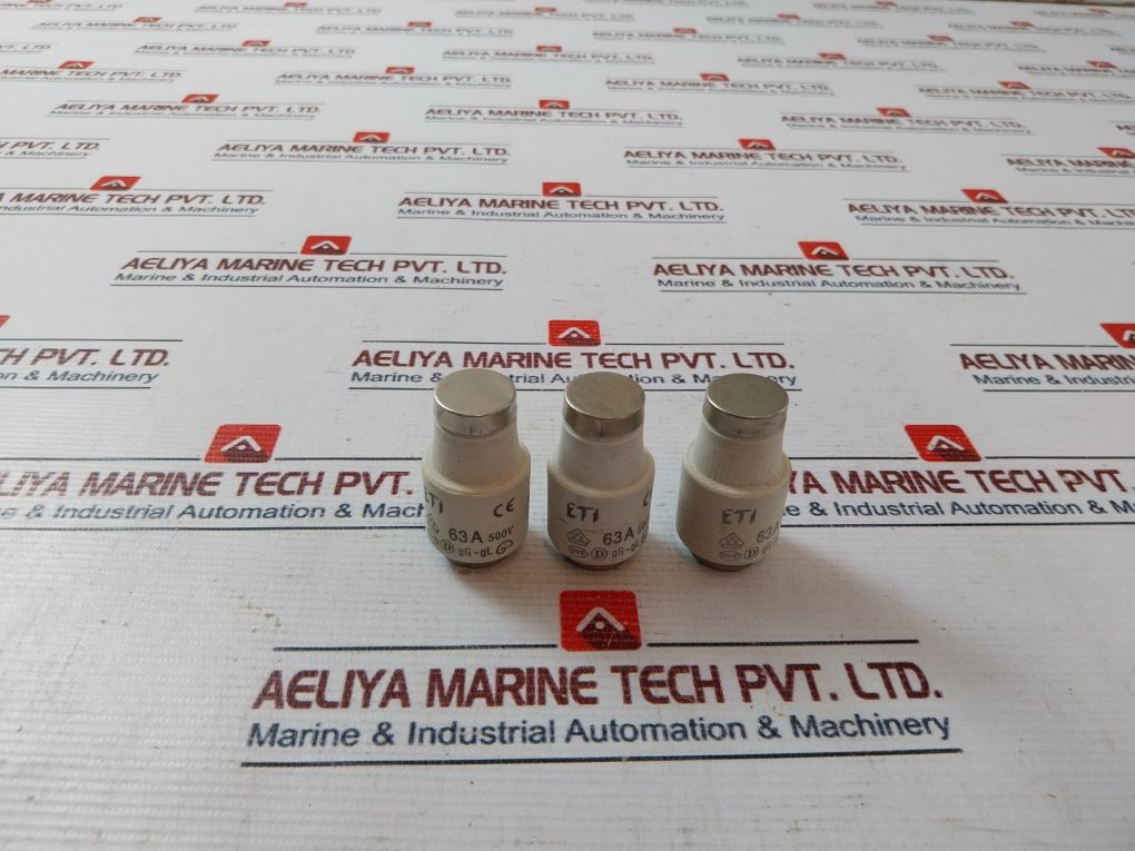 Lot Of 23X Eti Gg-gl 7220 Fuse Link 63A 500V