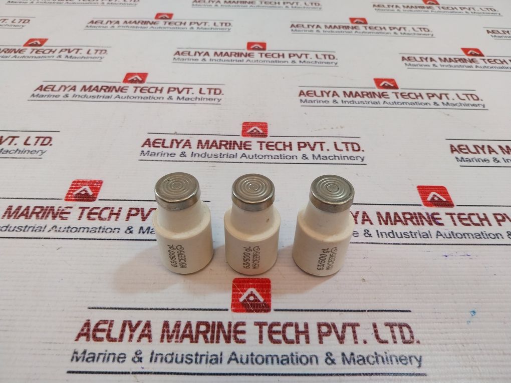 Lot Of 23X Ifo Electric 63/500 Gl Ceramic Fuse