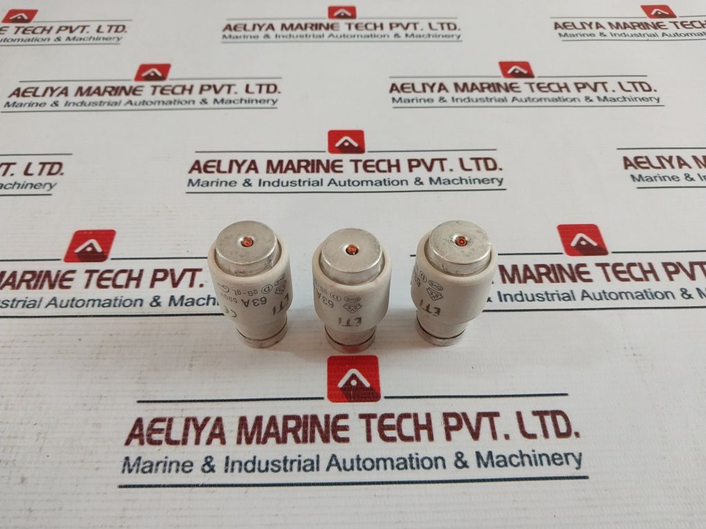 Lot Of 25X Eti Gg-gl Fuse Link 63A 500V