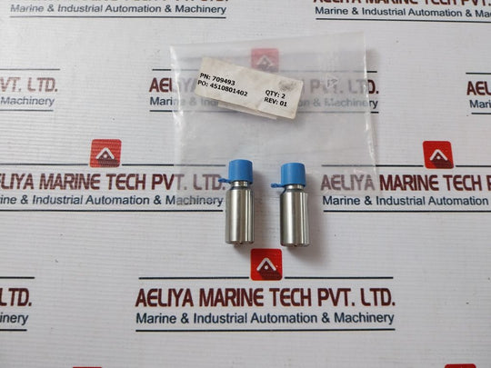 Lot Of 2X 709493 Check Valve Rev: 01