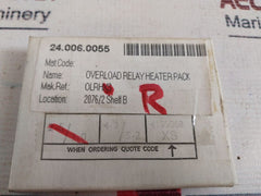 Lot of 2x Allenwest 4195068 Overload Relay Heater