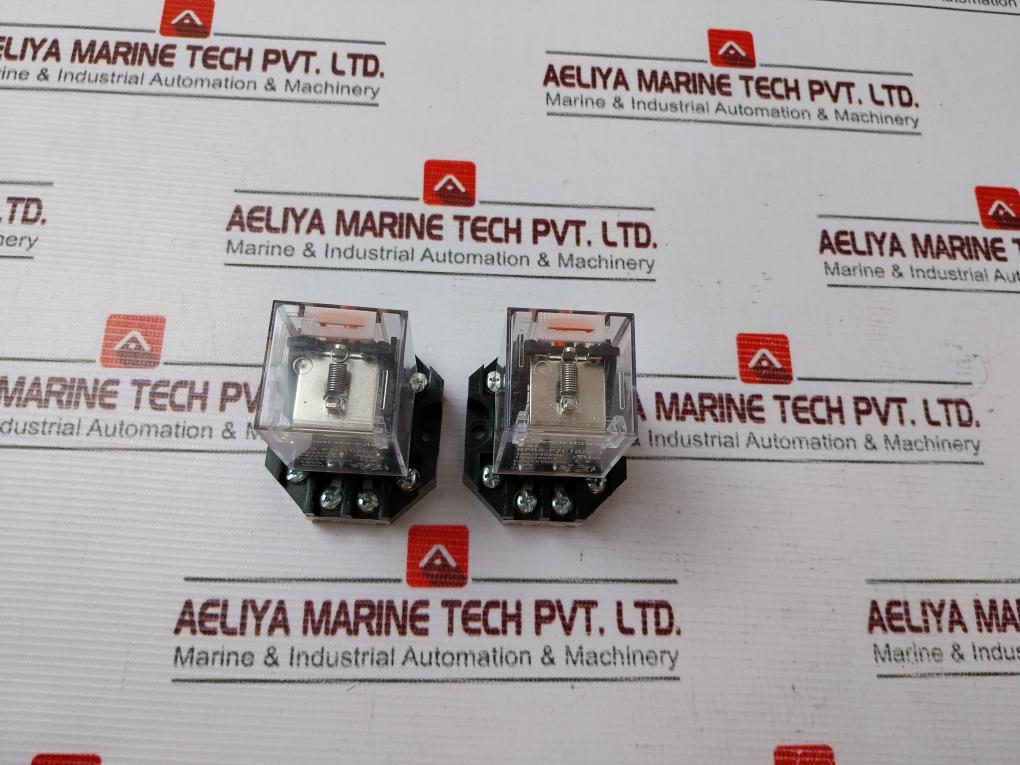 Lot Of 2X C3 Controls Gprs-p2C10Zc-1 Pilot Relay Coil 24Vdc