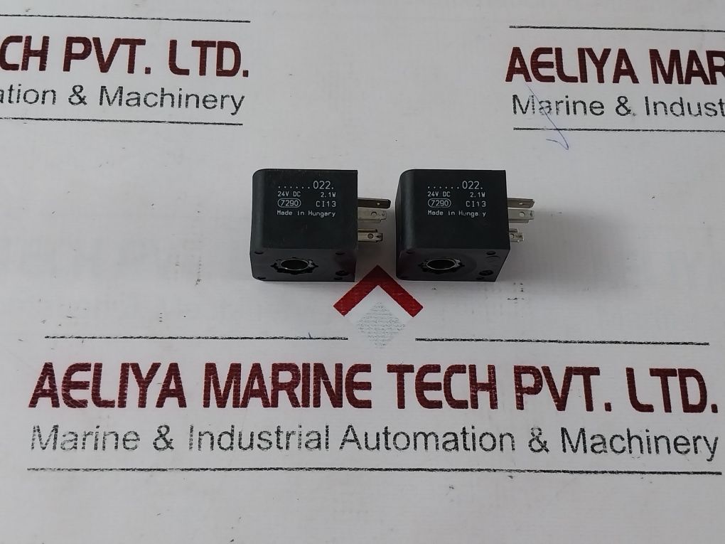 Lot Of 2X Ci13 7290 Solenoid Coil 022 24V Dc