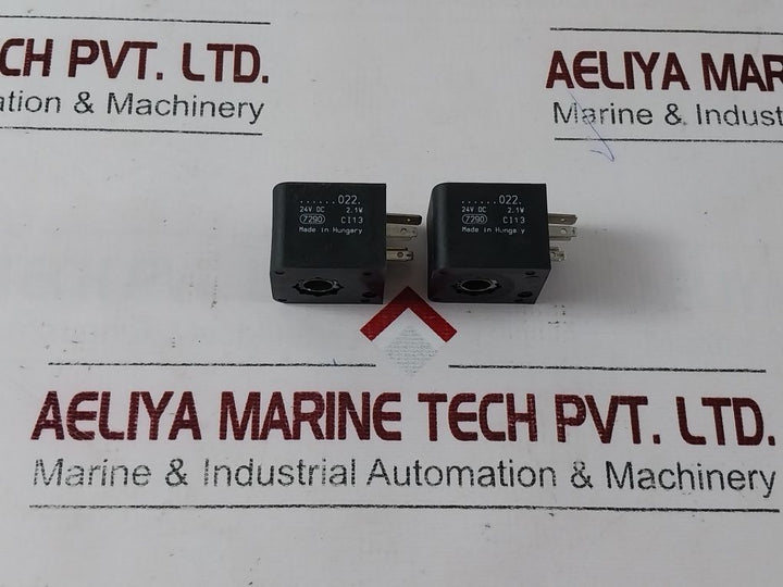 Lot Of 2X Ci13 7290 Solenoid Coil 022 24V Dc