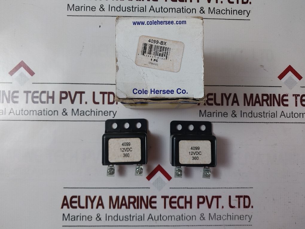 Lot Of 2X Cole Hersee 4099-bx Alarm Buzzer 4099 12Vdc