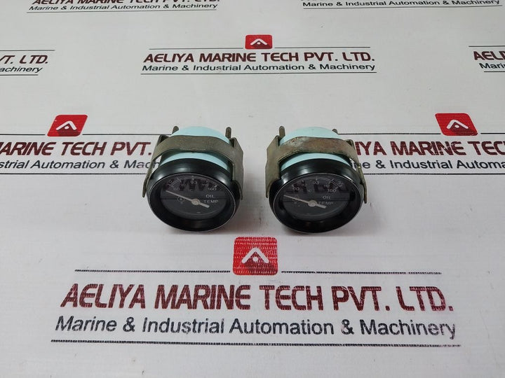 Lot Of 2X Cummins 3015233 Temperature Gauge 60-160°C