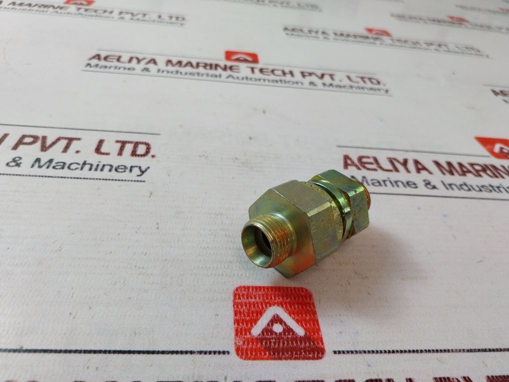 Lot Of 2X Ermeto 05 Threaded Male Stud Coupling