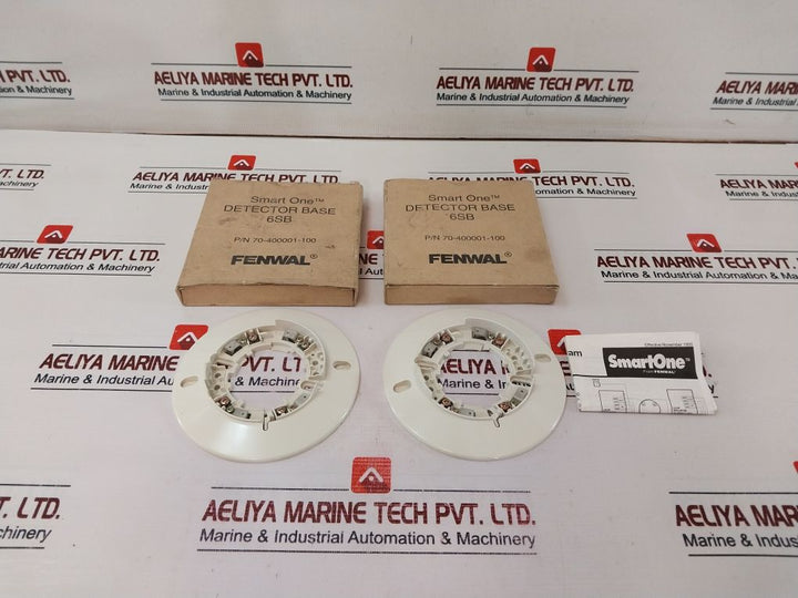 Lot Of 2X Fenwal 70-400001-100 Detector Base