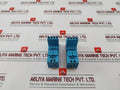 Lot Of 2X Finder 94.04 Relay Socket 10A 250V