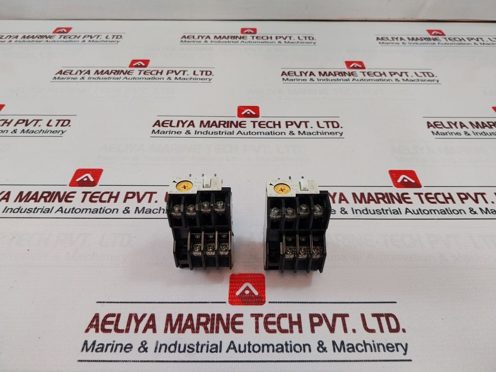 Lot Of 2X Fuji Electric Tr-0N/3 Thermal Overload Relay 0.95-1.45 A