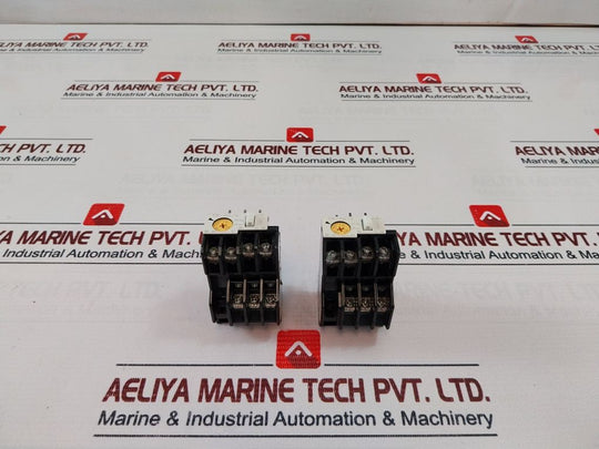 Lot Of 2X Fuji Electric Tr-0N/3 Thermal Overload Relay 0.95-1.45 A