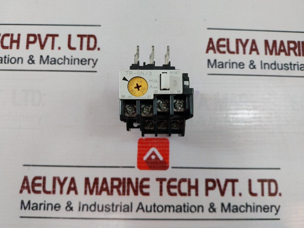 Lot Of 2X Fuji Electric Tr-0N/3 Thermal Overload Relay 0.95-1.45 A