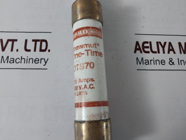 Lot Of 2X Gould Shawmut Ots70 Fuse 70Amp
