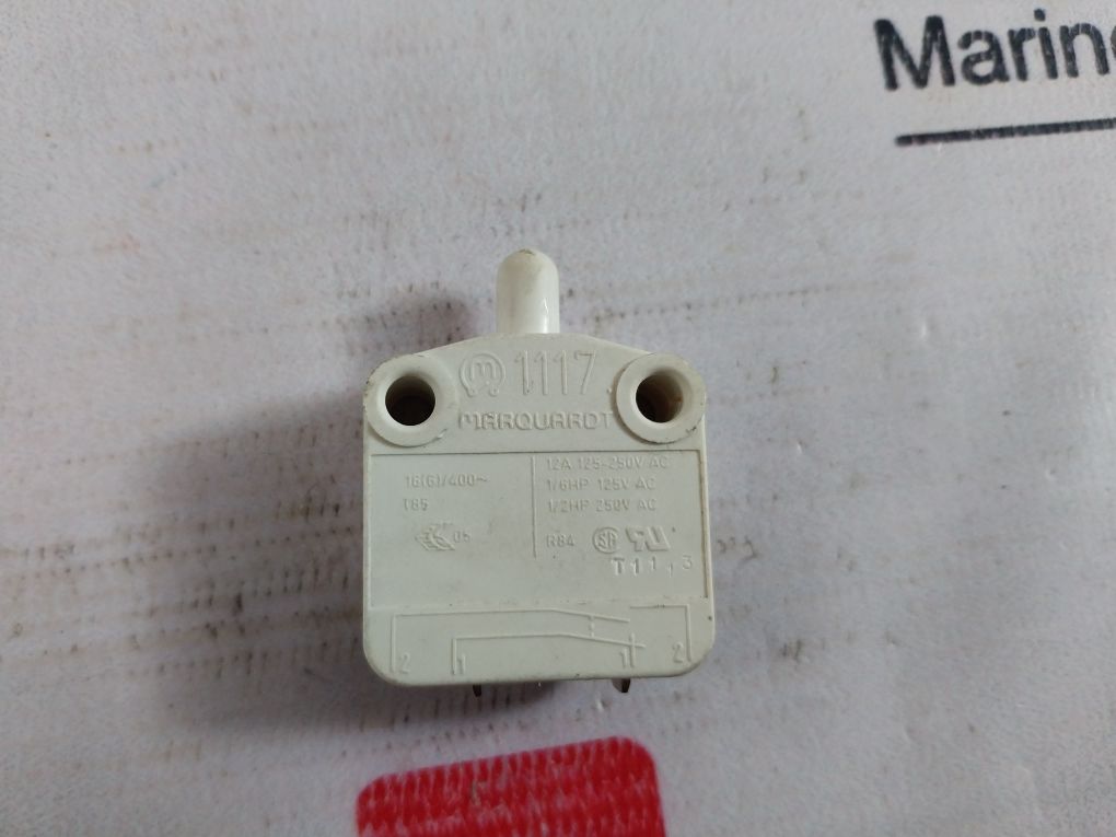 Lot Of 2X Marquardt 1117 Micro Switch 12A 125-250V Ac
