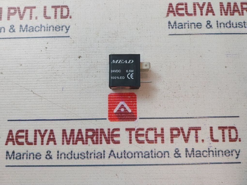 Lot Of 2X Mead 24Vdc Solenoid Coil