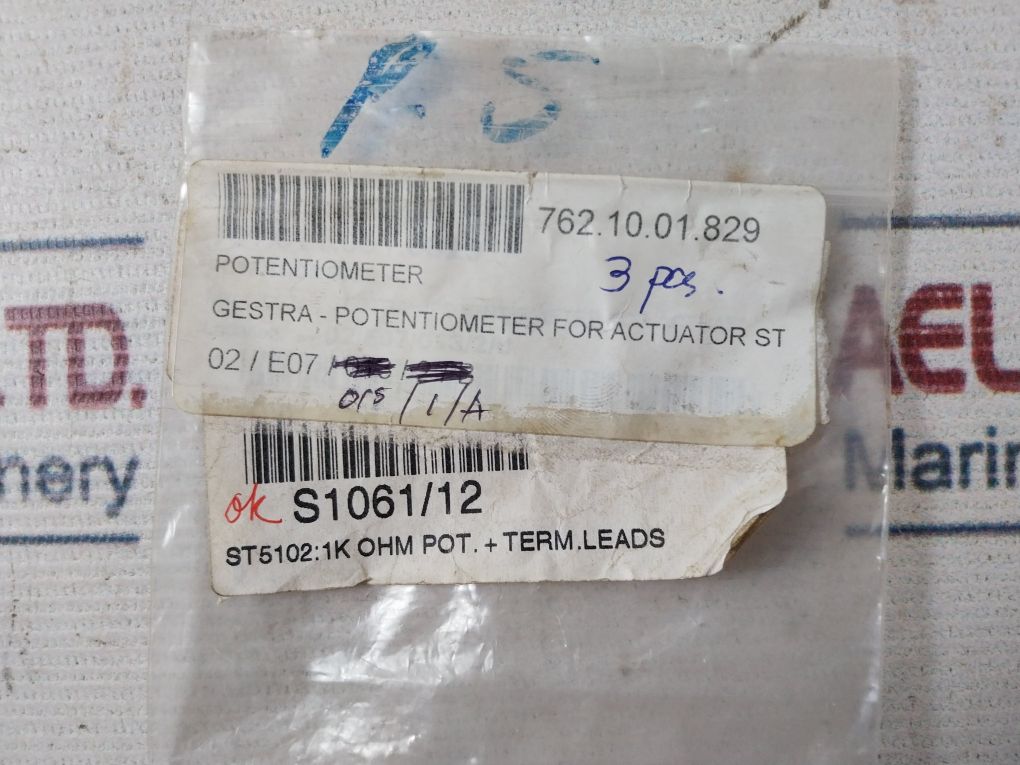 Lot Of 2X Megatron-munchen Rp19 Potentiometer