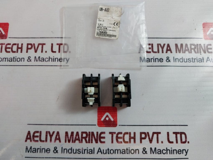 Lot Of 6X Mitsubishi Un-ax2 Auxiliary Contact Block

