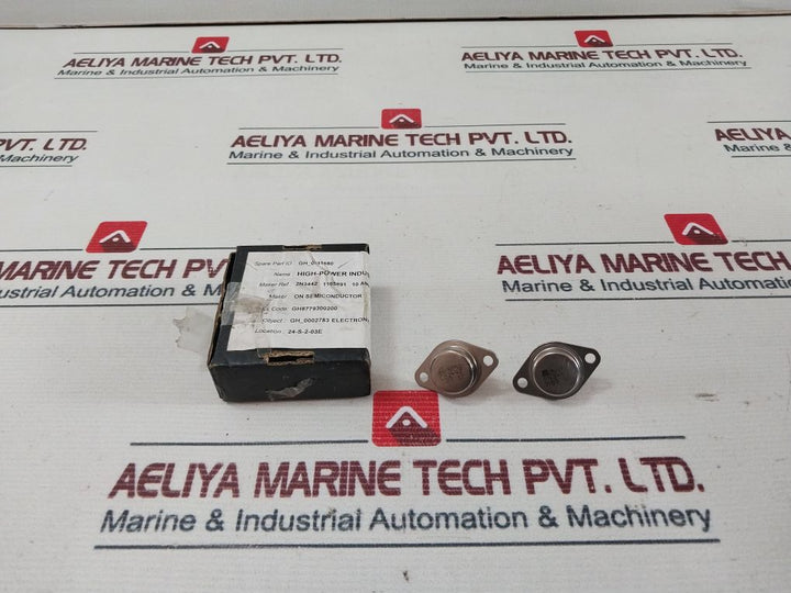 Lot Of 2X Mospec 2N3442 High-power Industrial Transistor