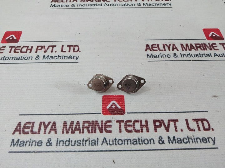 Lot Of 2X Mospec 2N3442 High-power Industrial Transistor