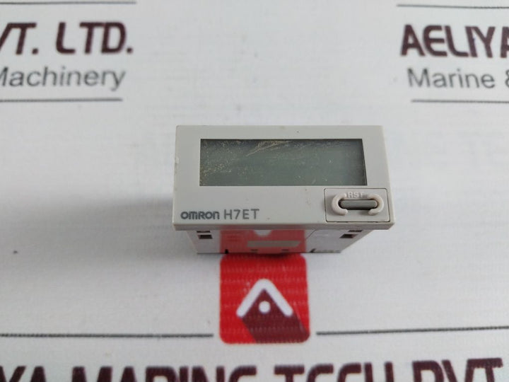 Lot Of 2X Omron H7Et-n Time Counter