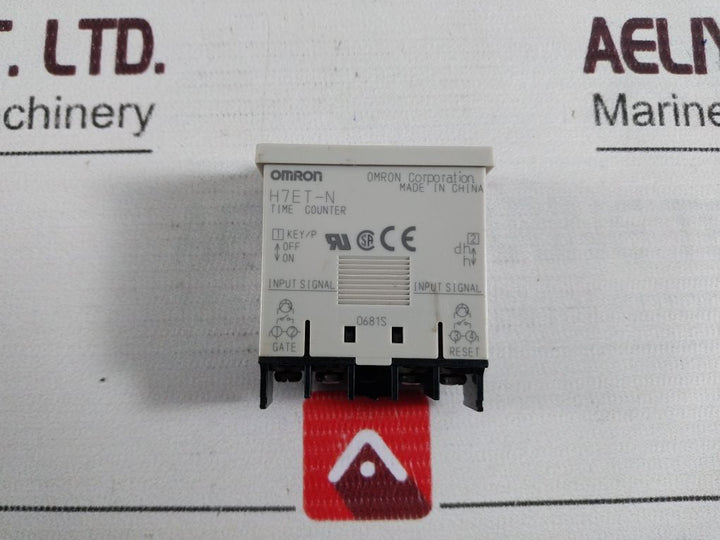 Lot Of 2X Omron H7Et-n Time Counter