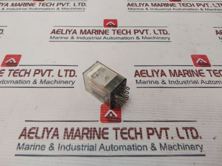 Lot Of 2X Omron My4N Power Relay 100/110Vac 5A 250Vac