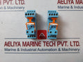 Lot of 2x Releco S9-m Relay Socket