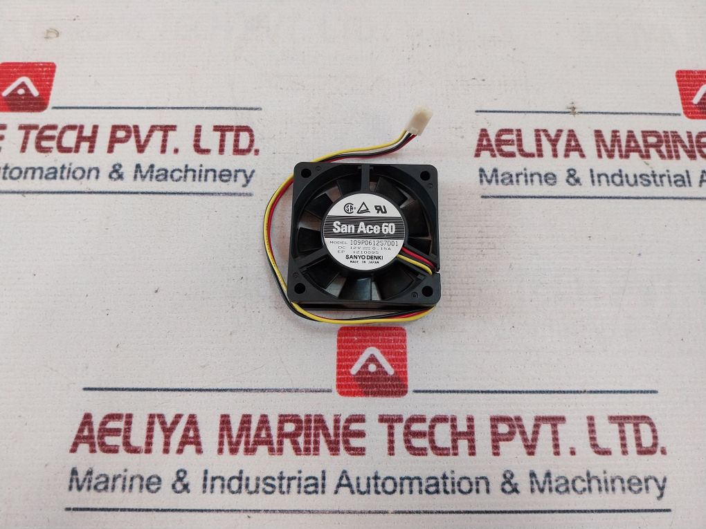 Lot Of 2X Sanyo Denki 109P0612S7D01 Cooling Fan