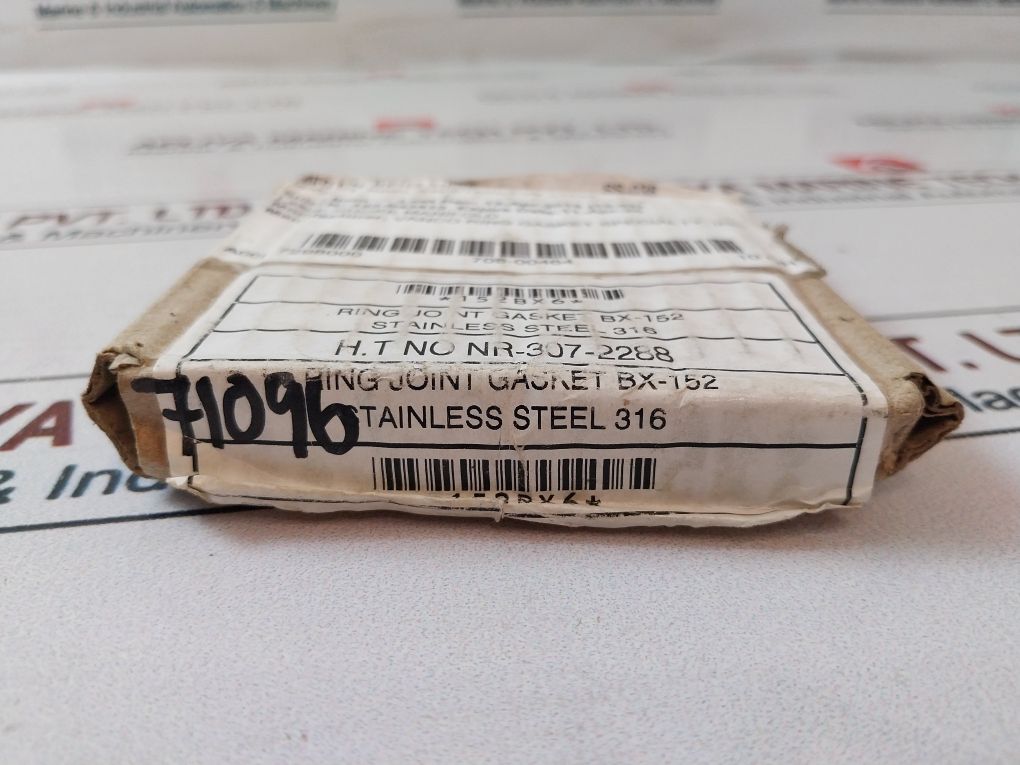 Lot Of 3X Sara-sae 6A-0984 Ring Joint Gasket Bx152-316Ss 7298000 708-00464 10 Oh