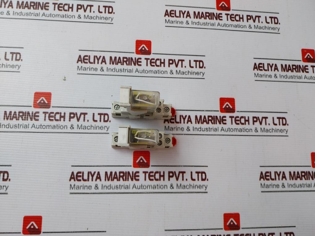 Lot Of 2X Square D 8501Nr41 Relay Socket 15A 110-120Vac