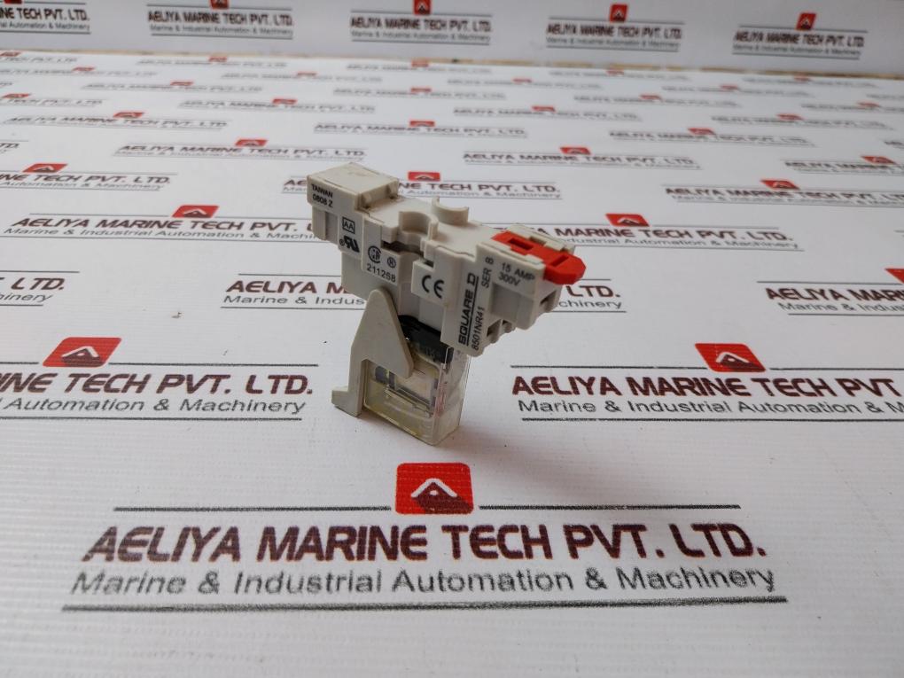 Lot Of 2X Square D 8501Nr41 Relay Socket 15A 110-120Vac