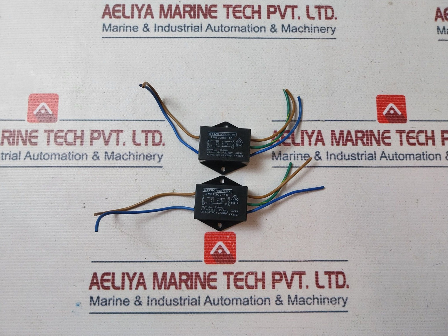 Lot Of 3X Tdk Zmb2203-13 Noise Filter 250V~ 3A