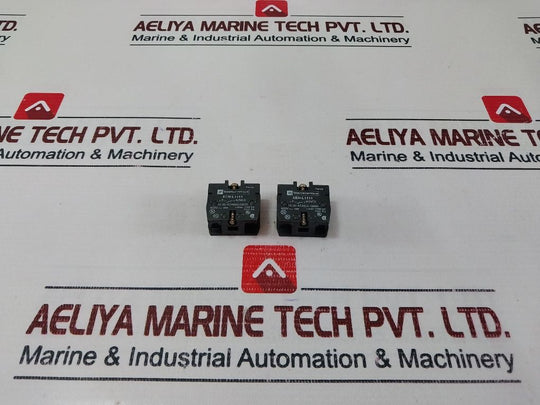 Lot Of 2X Telemecanique Xen-l1111 Contact Block 500V 6Kv
