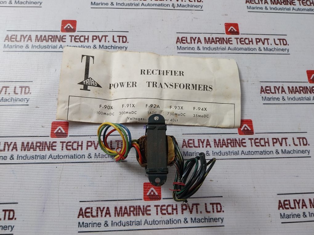 Lot Of 2X Triad-utrad F-90X Power Supply Transformer 100Madc